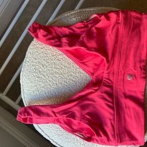 Bright Pink Athletic Bra